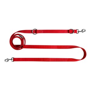 Chaba smycz regulowana czerwony 2,6 m  