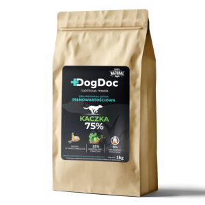 DogDoc suszona kaczka 1kg  