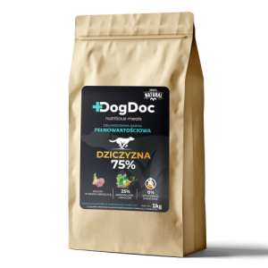 DogDoc suszona dziczyzna 1 kg