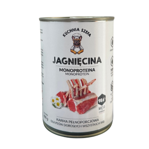 Kuchnia szefa jagnięcina 400g  