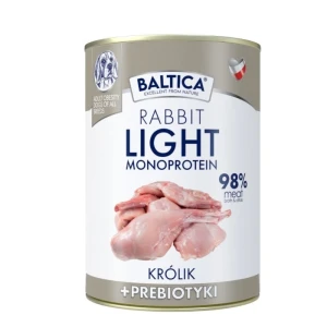 Baltica królik light 400g  